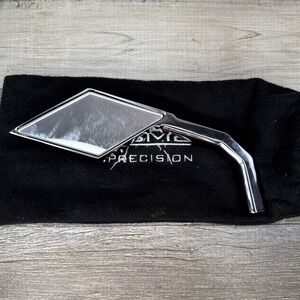 Acme Precision Bike Mirror Chrome Diamond Shaped Bicycle Side Mirror